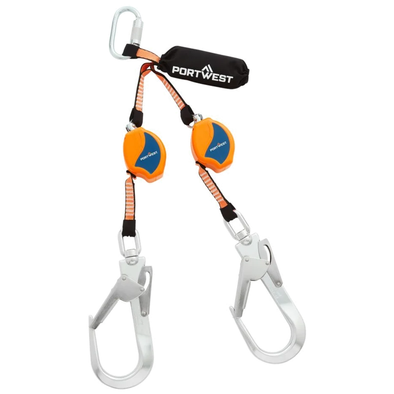 Portwest 2,5 m zelfoprollende reddingslijn 140 kg FP81