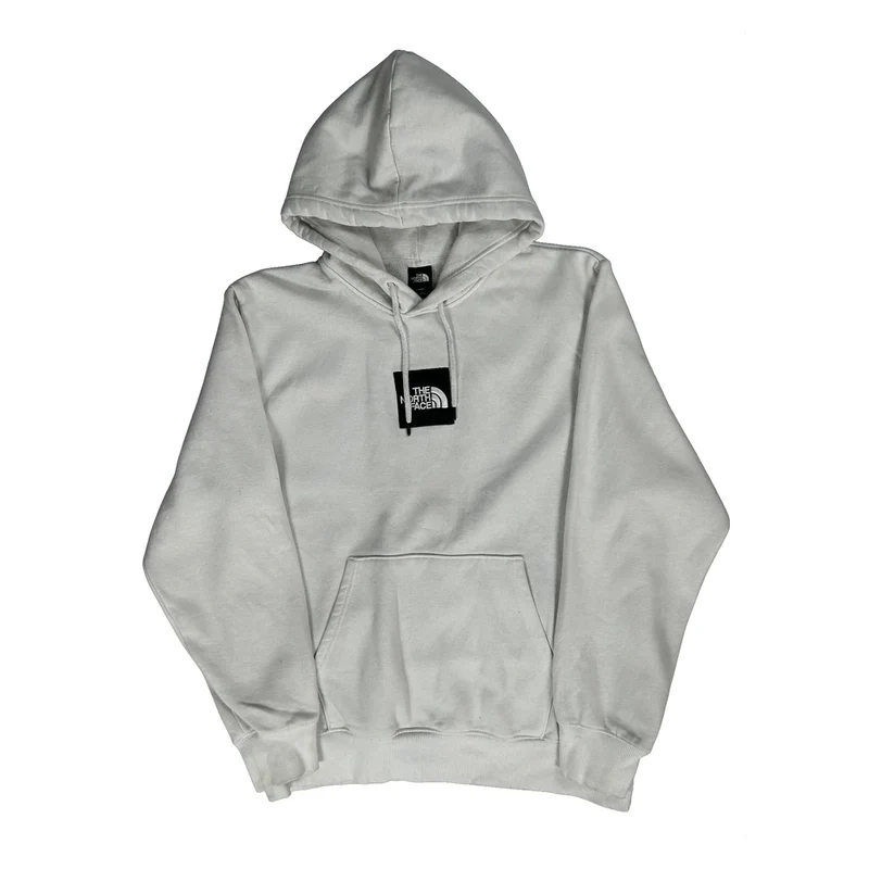 The North Face Hoodie - XL White Cotton