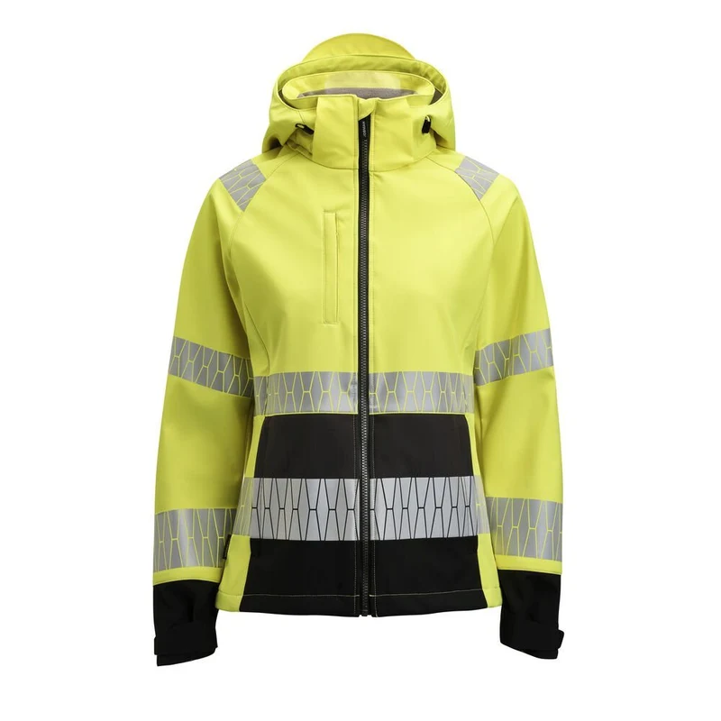 Jobman 1377 Women's Softshell Jacket Hi-Vis