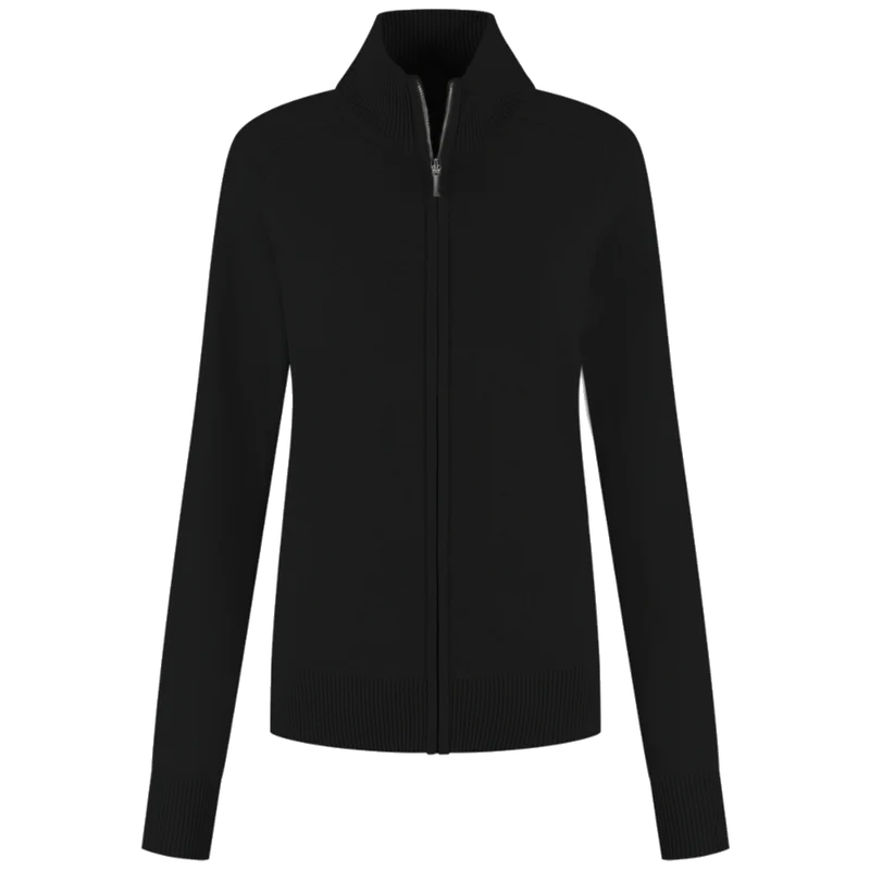 Santino Corporate Zip Cardigan Plano Ladies