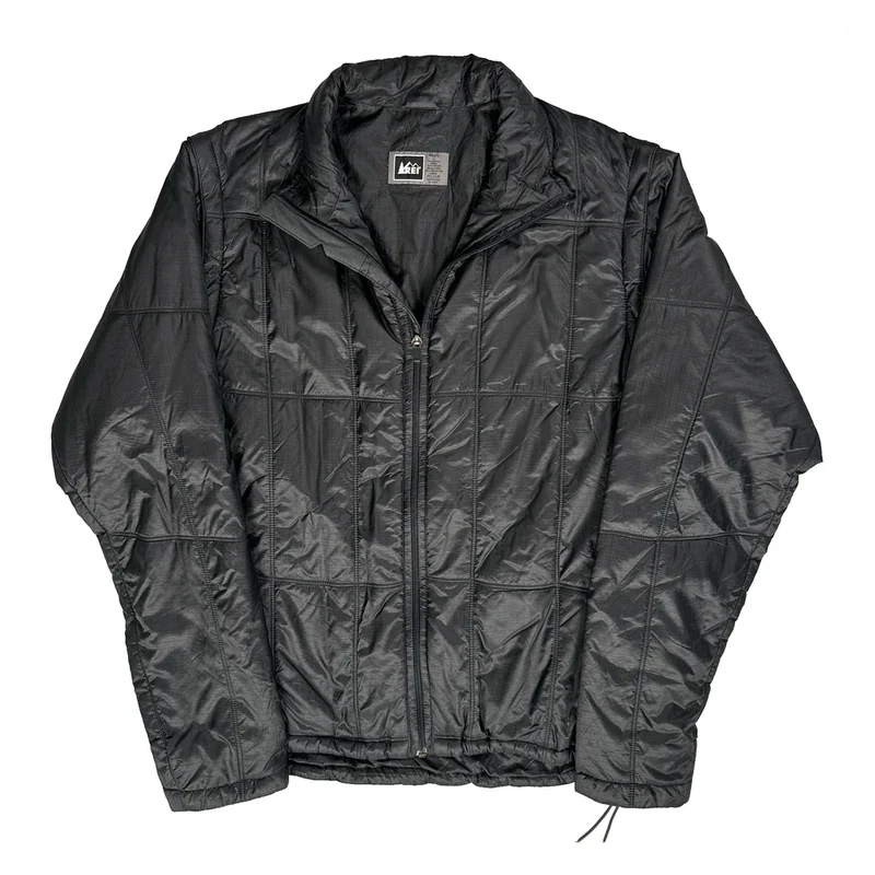 Rei Jacket - Large Black Nylon