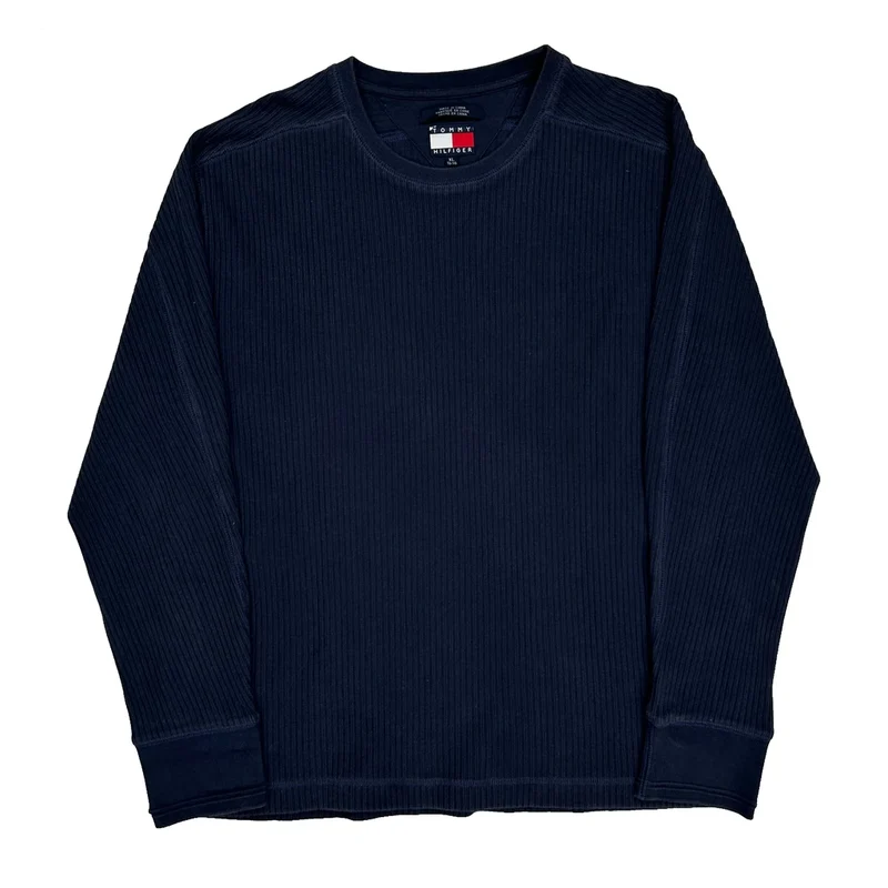Tommy Hilfiger Jumper - XL Navy Cotton