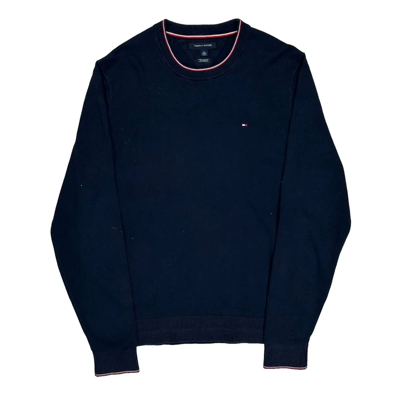 Tommy Hilfiger Jumper - XL Navy Cashmere