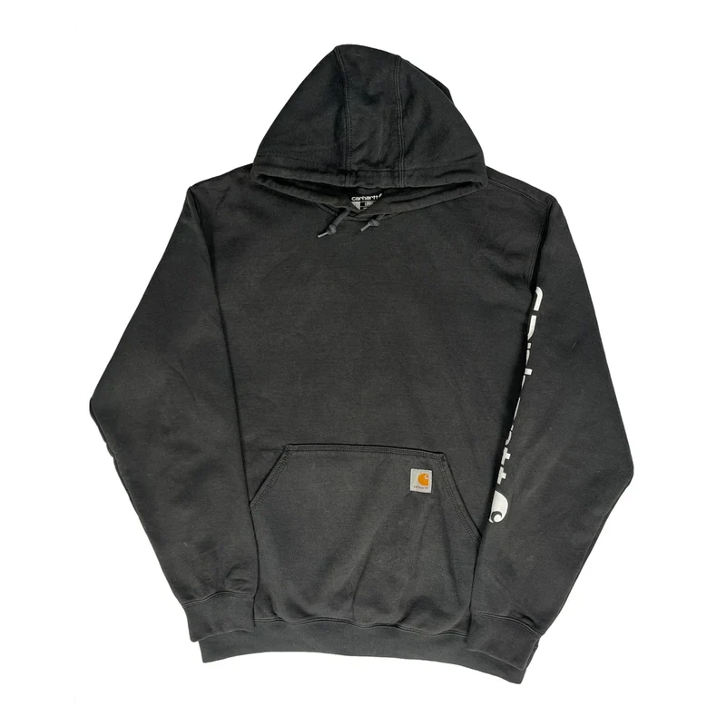 Carhartt Hoodie - Large Black Cotton