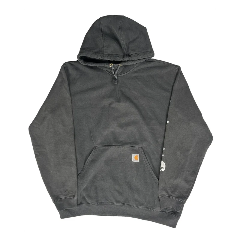 Carhartt Hoodie - Large Black Cotton