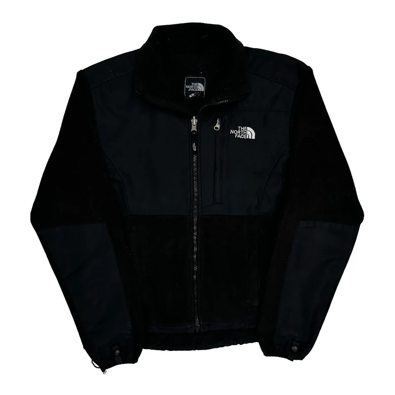 The North Face Denali Fleece Jacket - Small Black Polyester