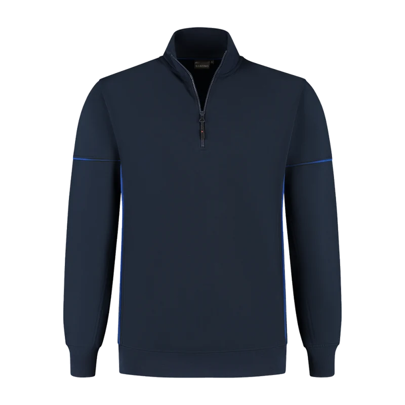 Santino Contrast Zipsweater Collin