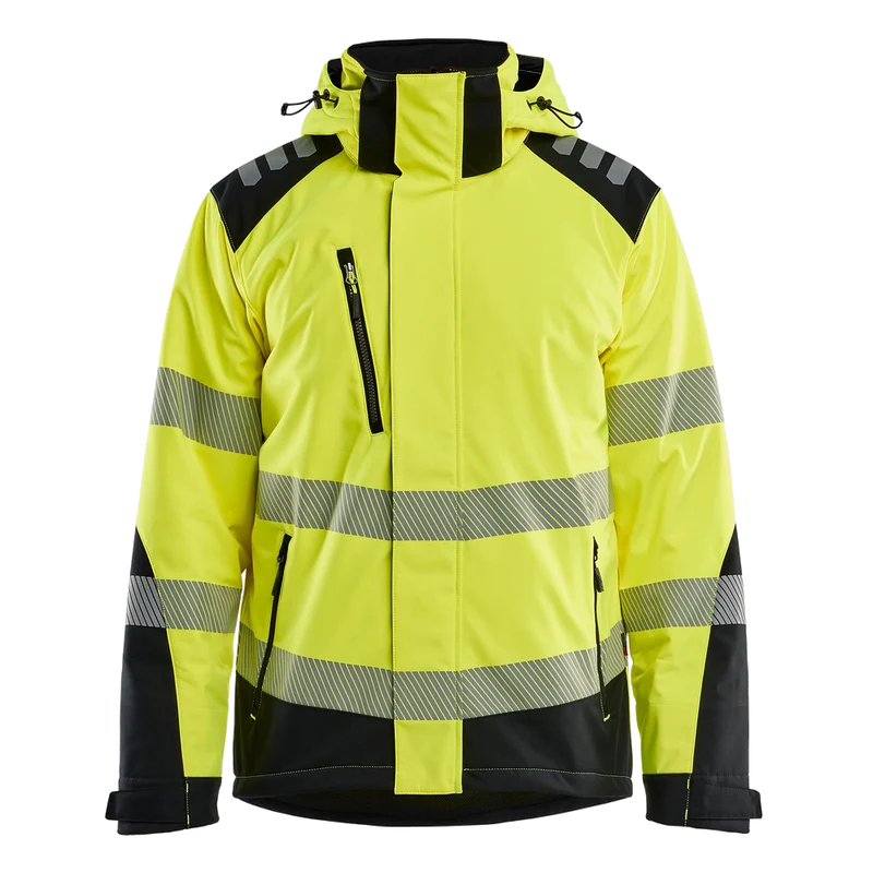 Blaklader High Vis Lichtgewicht Softshell Winterjas 4400