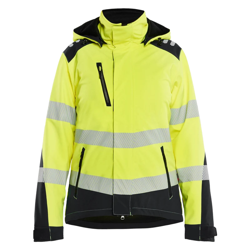 Blaklader Dames High Vis Lichtgewicht Softshell Winterjas 4401