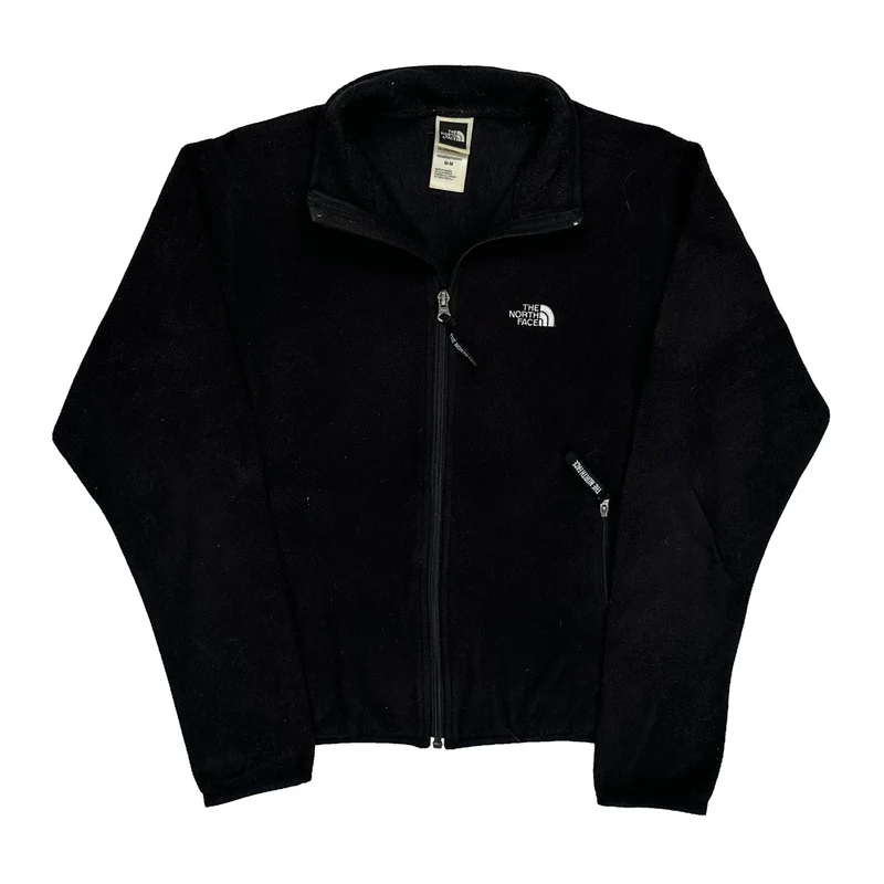 The North Face Fleece Jacket - Medium Black Polyester