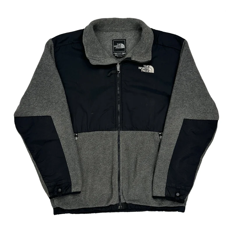 The North Face Denali Fleece Jacket - XL Grey Polyester