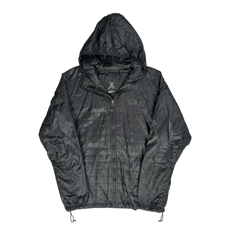 Thermal.Q Elite Mountain Hard Wear Jacket - Large Black Nylon