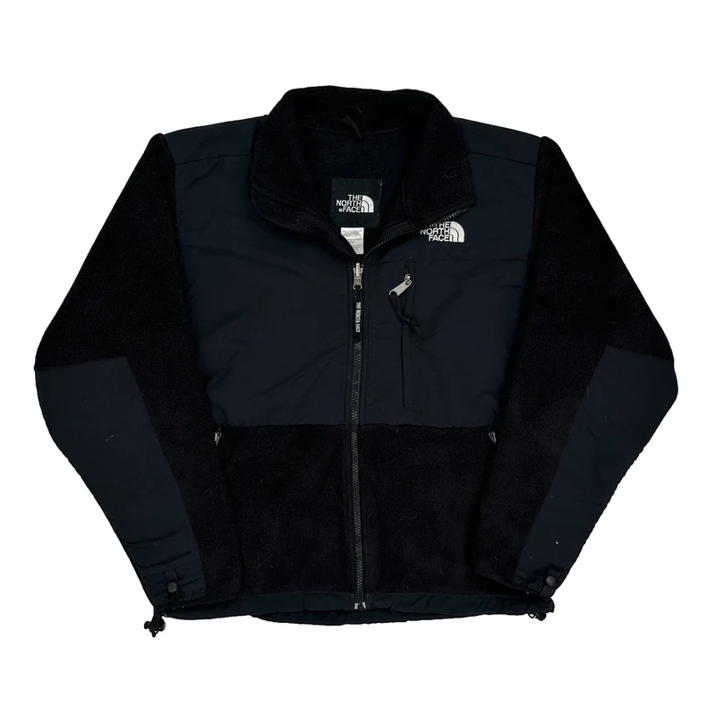 The North Face Denali Fleece Jacket - Small Black Polyester