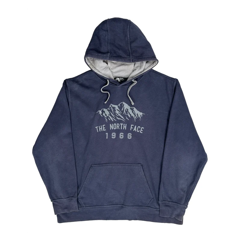 The North Face Hoodie - XL Blue Cotton