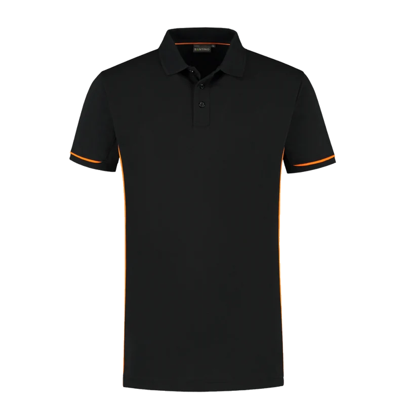 Santino Contrast Poloshirt Carsen+ Extra Lang