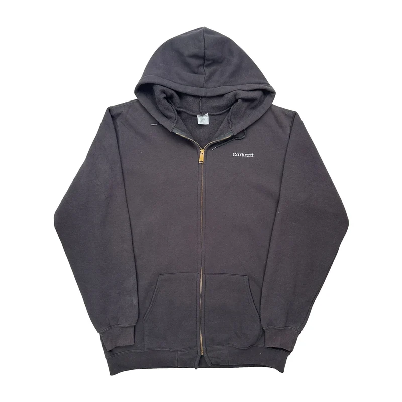 Carhartt Hoodie - XL Black Cotton Blend
