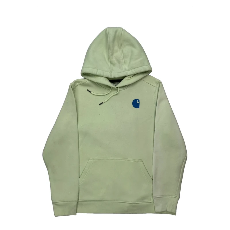 Carhartt Hoodie - XL Green Cotton Blend