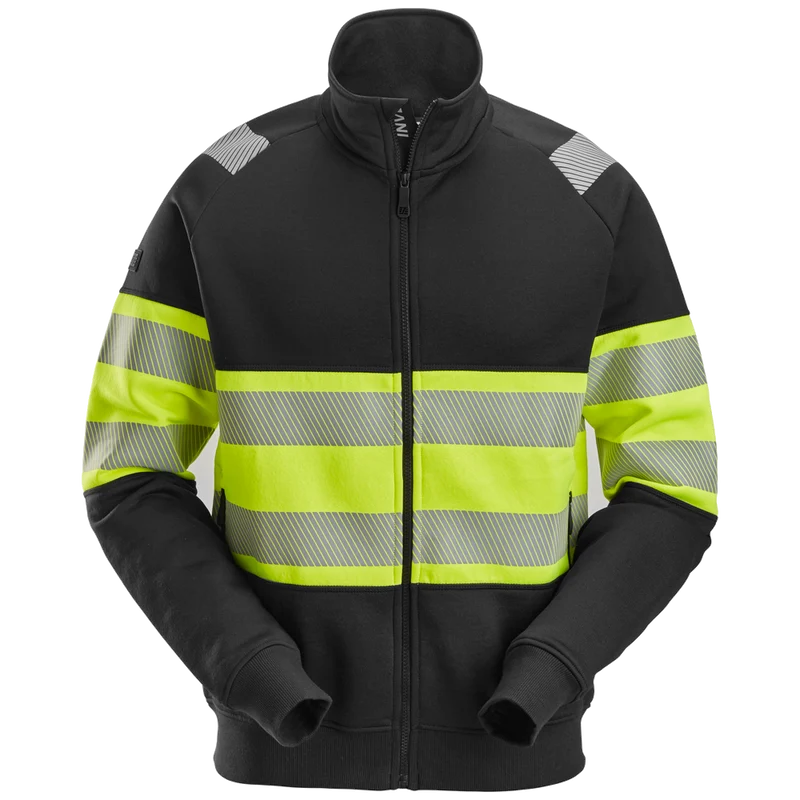 Snickers High-Vis KL1 Sweatvest met Rits 2834