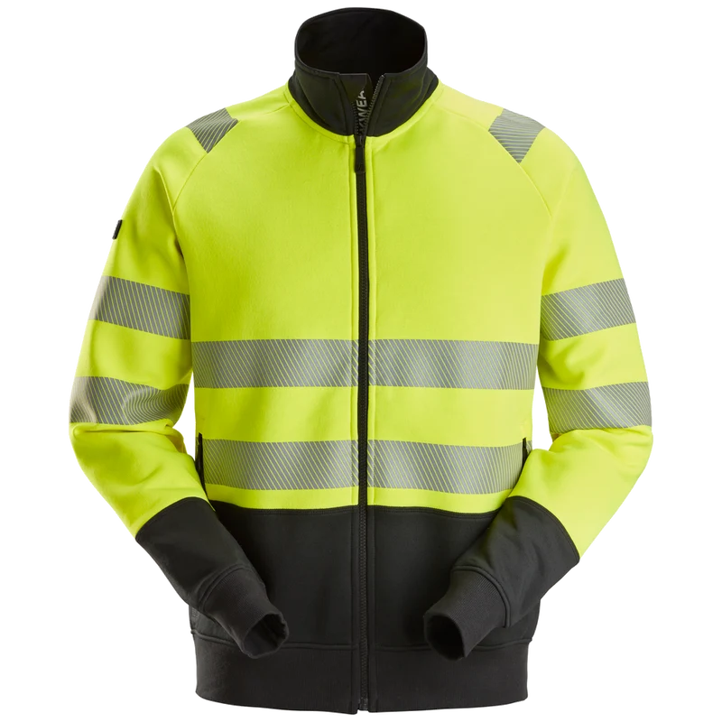 Snickers High-Vis KL2 Sweatjack met Rits 2835