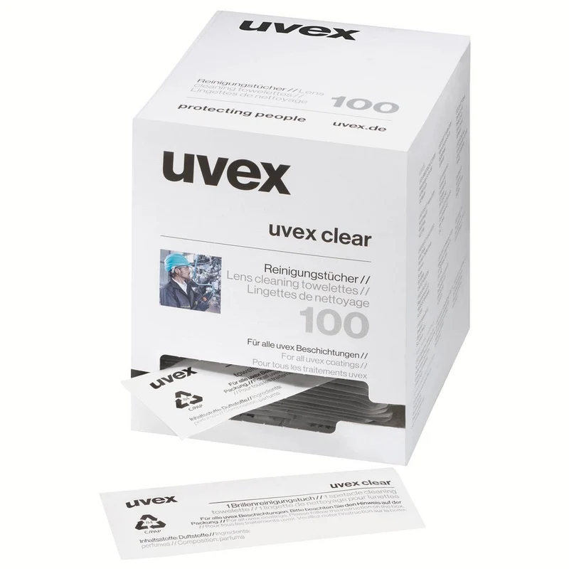 Uvex 9963-005 dispenser reinigingsdoekjes 100 stuks