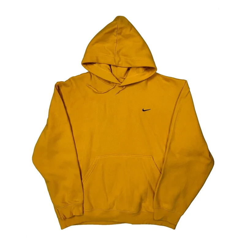 Nike Hoodie - 2XL Yellow Cotton