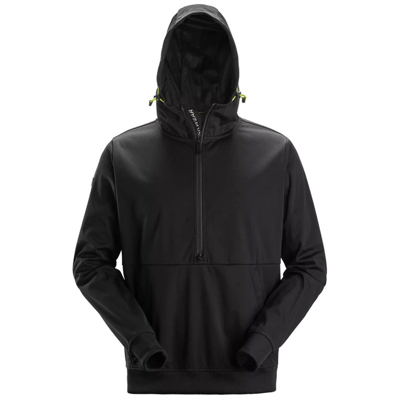 Snickers Flexiwork Windblocker Stretch Hoodie Met Halve Rits 8400