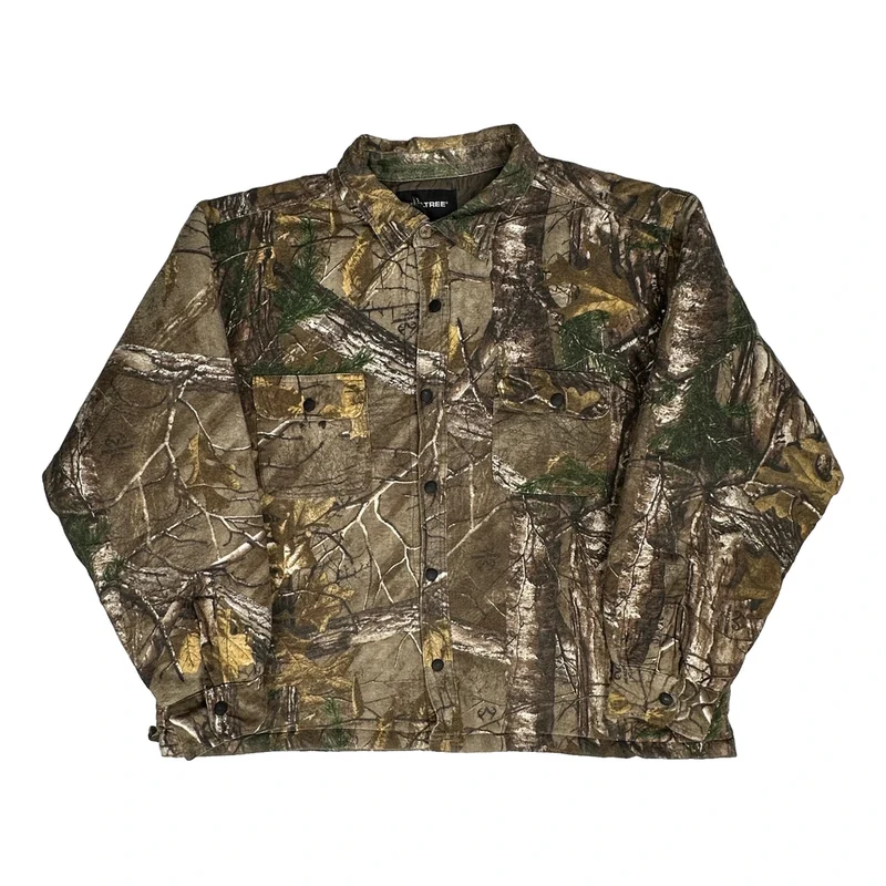 Camouflage Pattern Realtree Jacket - 2XL Camo Polyester