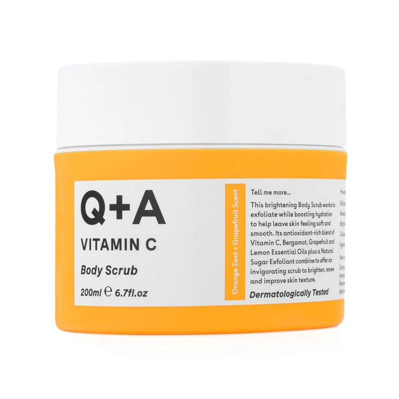 Q+A Vitamine C Body Scrub 200 ml