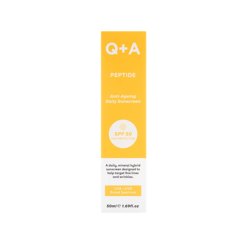 Q+A Peptide Anti-Ageing Zonnebrandcreme Spf 50 50 ml