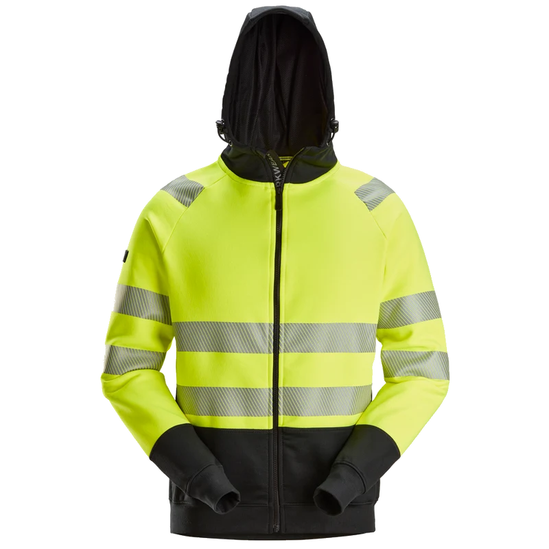 Snickers High-Vis KL2 Hoodie met Rits 2839