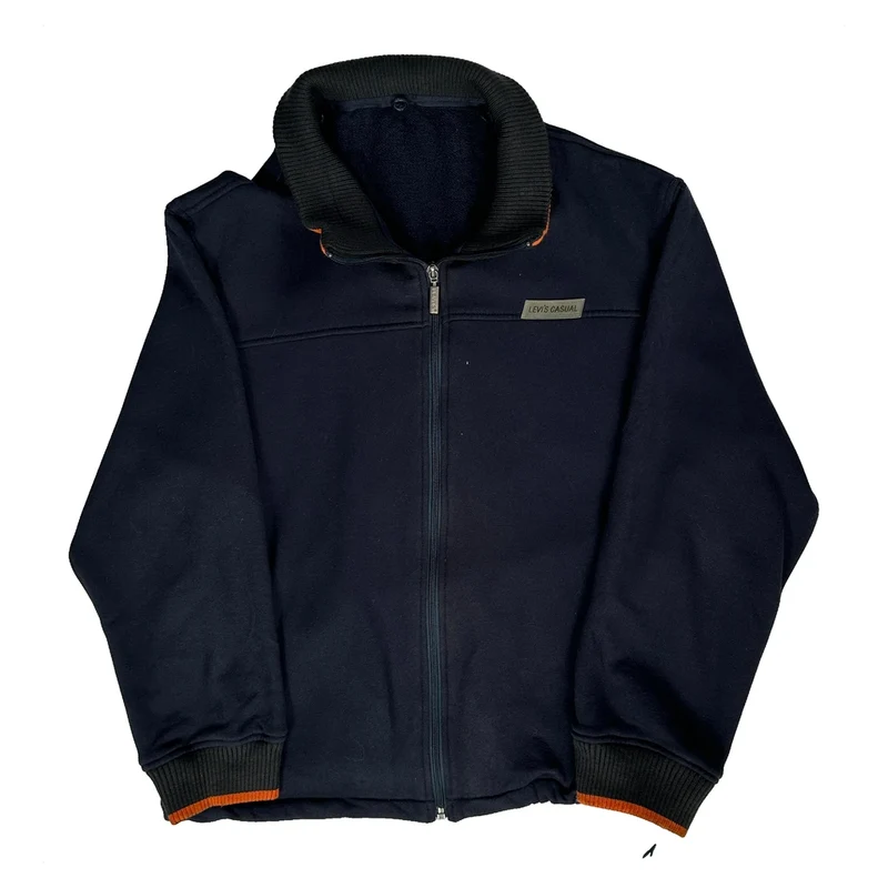 Levis Graphic Jacket - Medium Navy Cotton