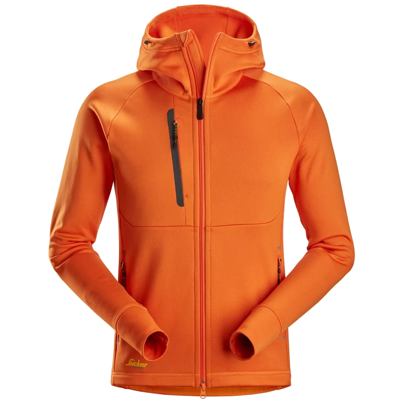 Snickers Flexiwork Polartec Power Stretch Hoodie Met Volledige Rits 8026