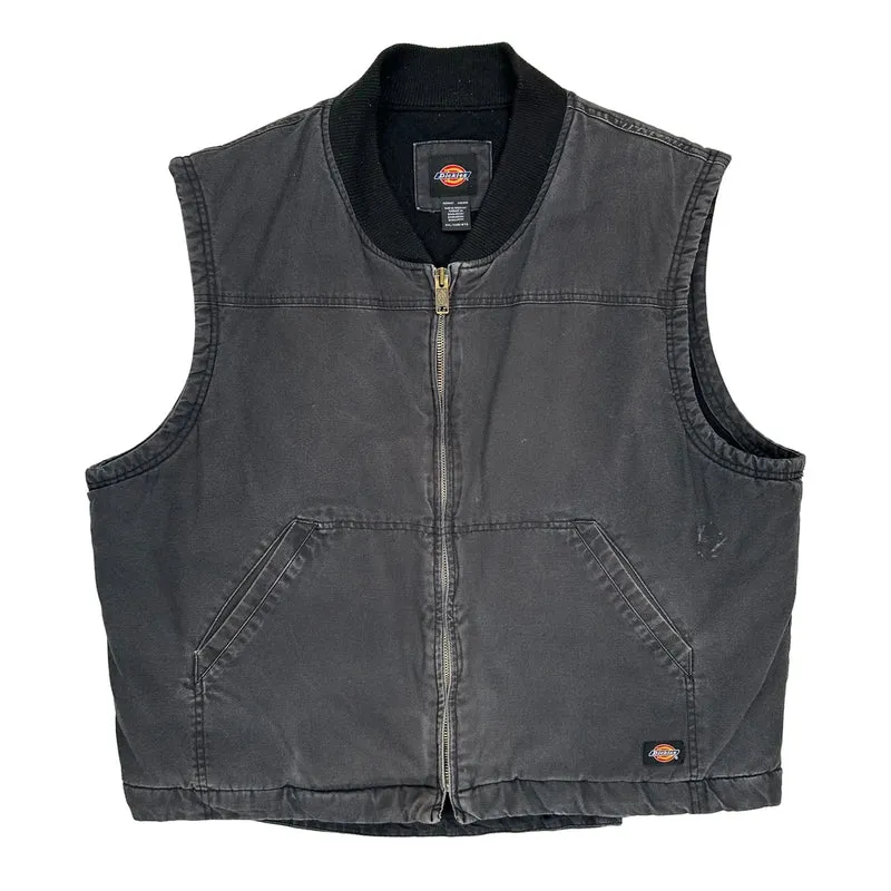 Dickies Work Gilet - 2XL Black Cotton