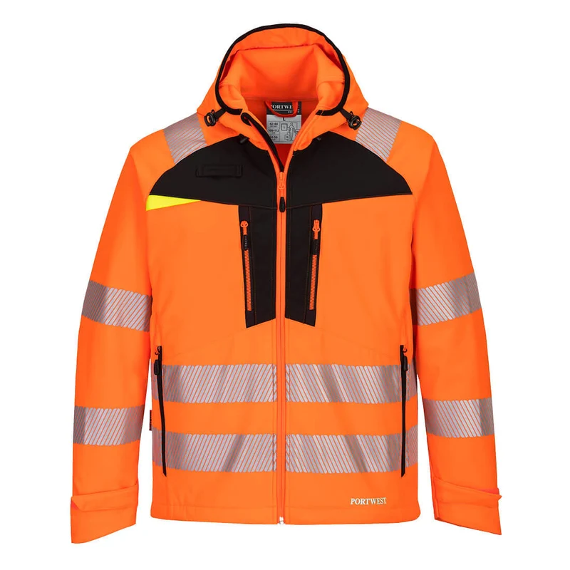 Portwest DX4 Hi-Vis Softshell Jacket DX475