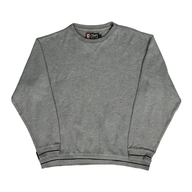 Chaps Ralph Lauren Jumper - Medium Grey Cotton