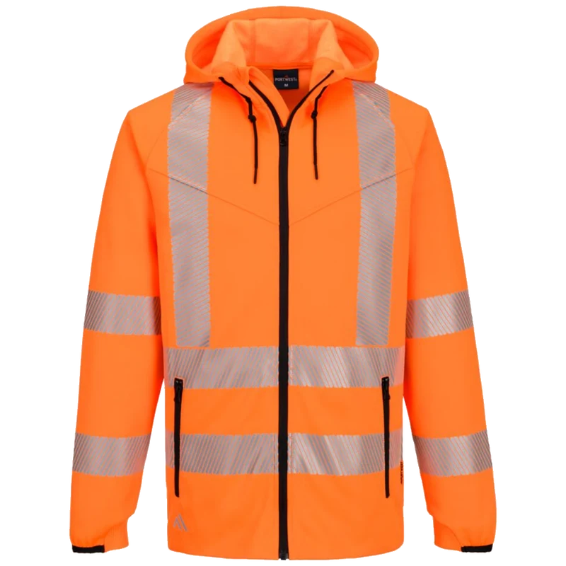 Portwest KX3 Sport Hi-Vis Hoodie met rits KX303