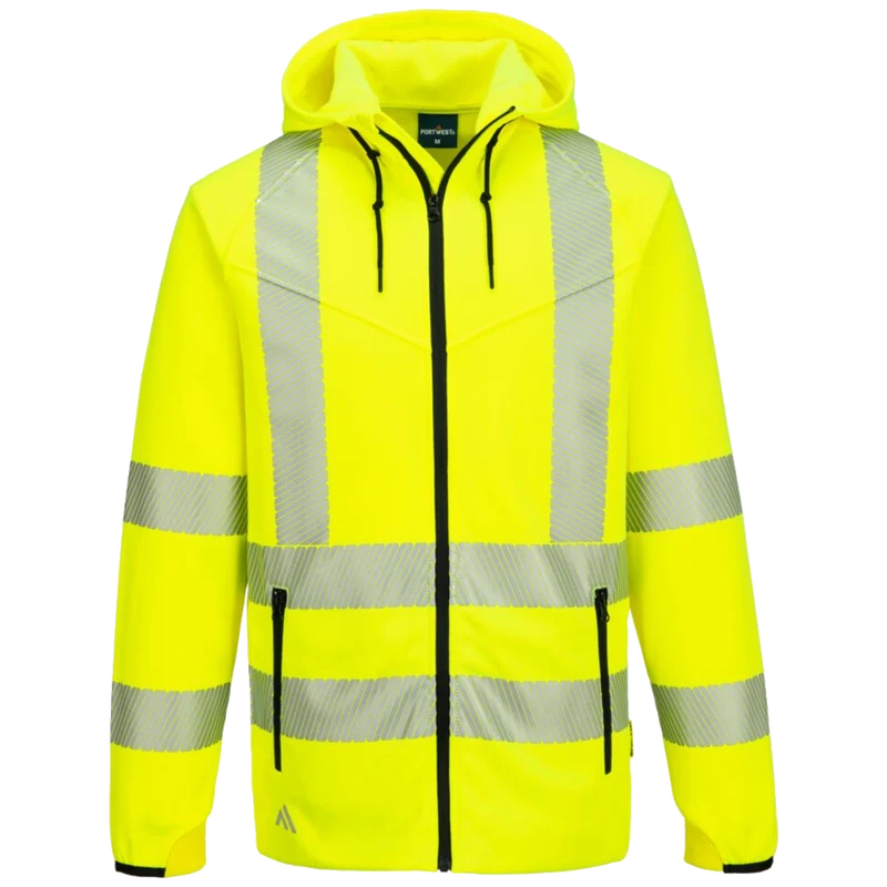 Portwest KX3 Sport Hi-Vis Hoodie met rits KX303