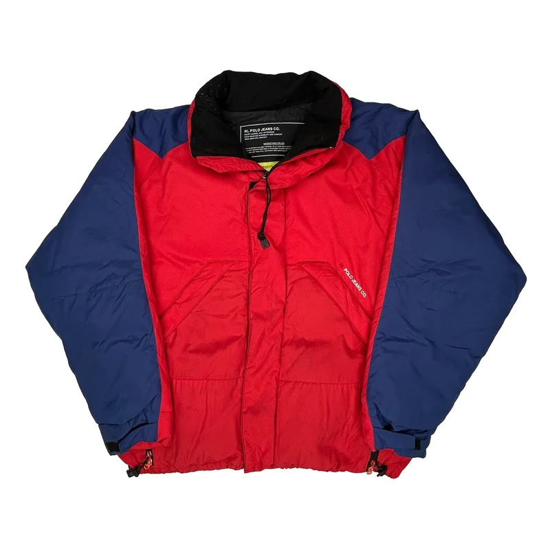 Polo Jeans Ralph Lauren Padded Jacket - XL Red Polyester