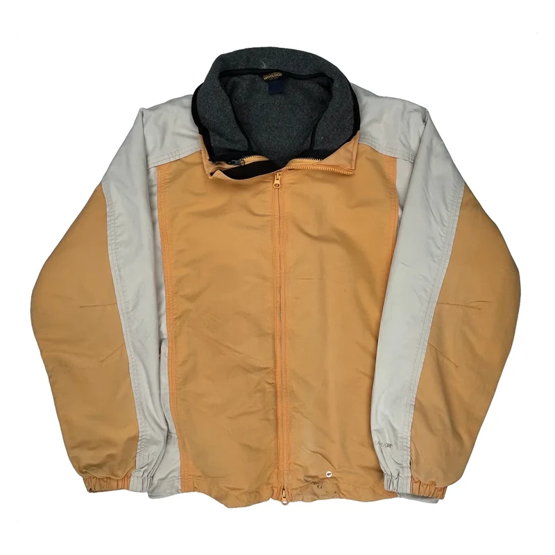 Woolrich Jacket - Large Orange Cotton