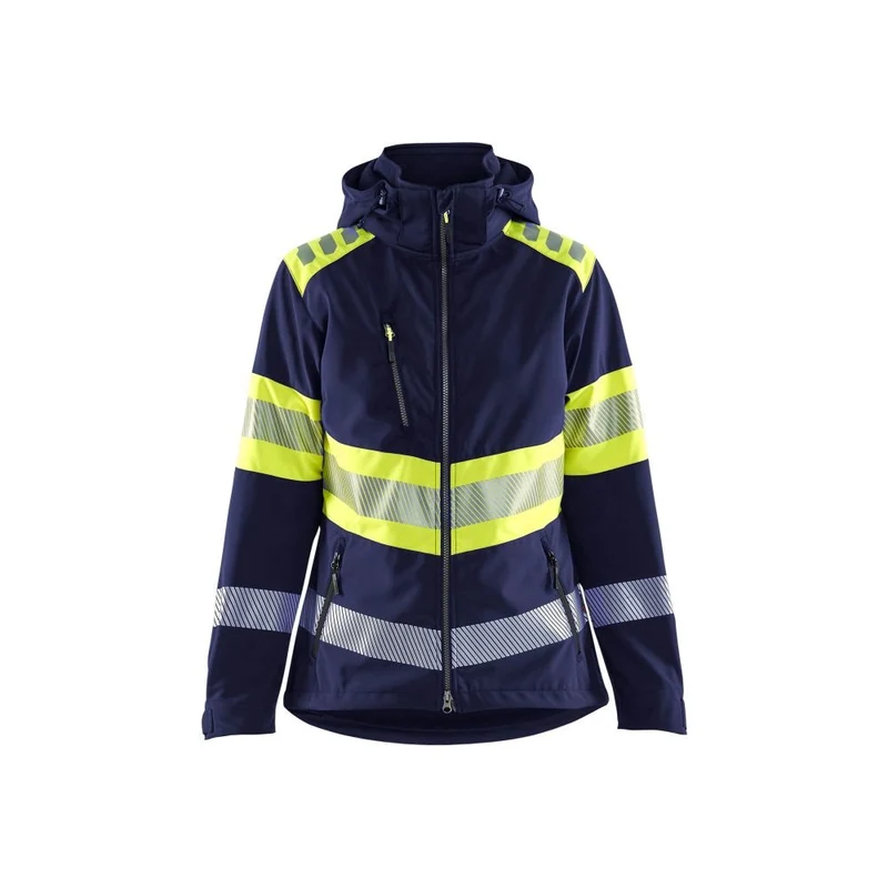 Blaklader Dames Softshell Jack High Vis 4404-2513