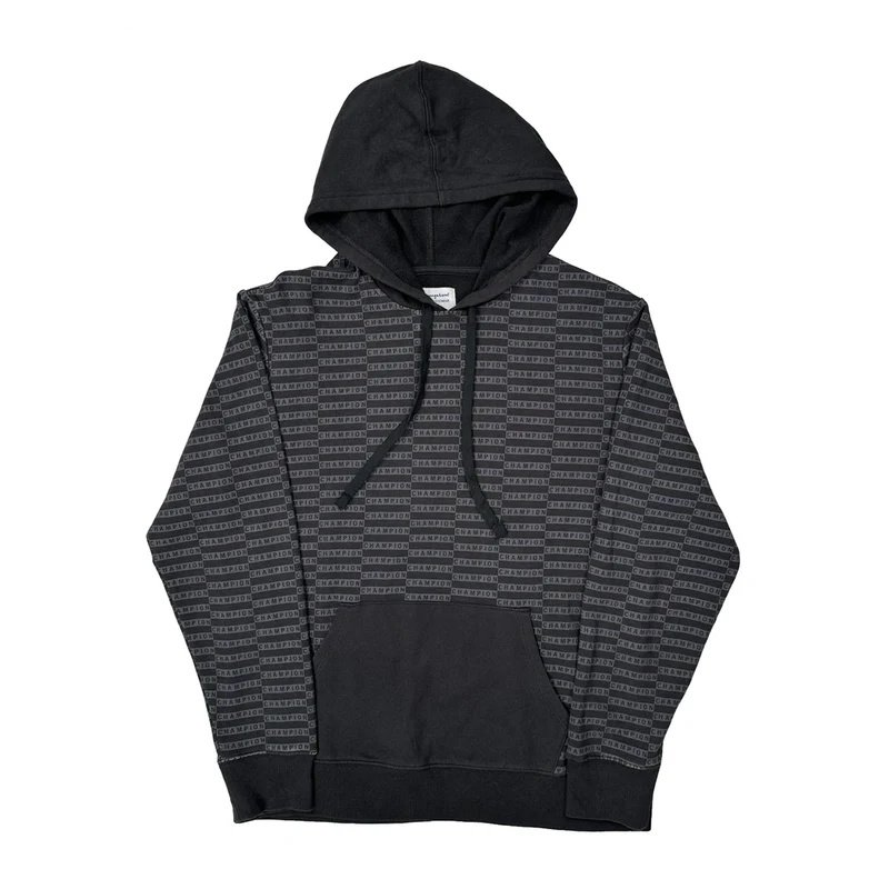 Authentic Athleticwear Champion Hoodie - Medium Black Cotton