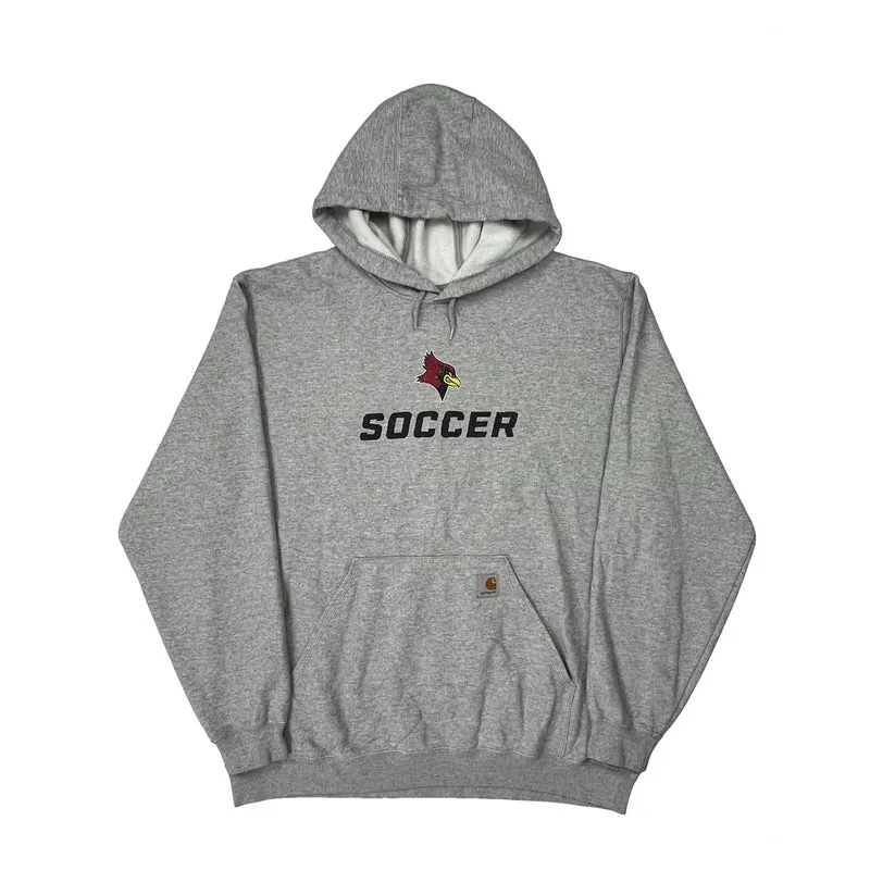 Soccer Carhartt Hoodie - XL Grey Cotton