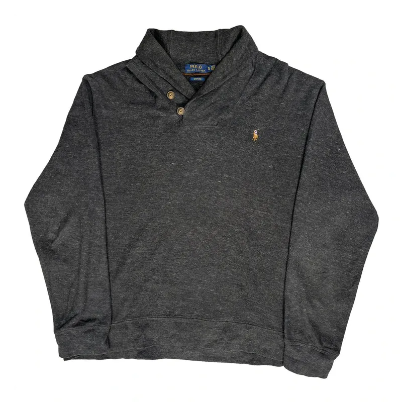 Polo By Ralph Lauren Jumper - XL Grey Cotton