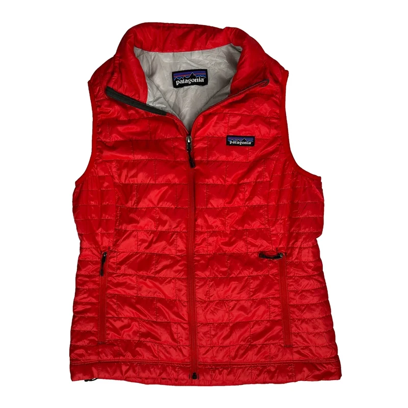 Patagonia Gilet - Medium Red Polyester