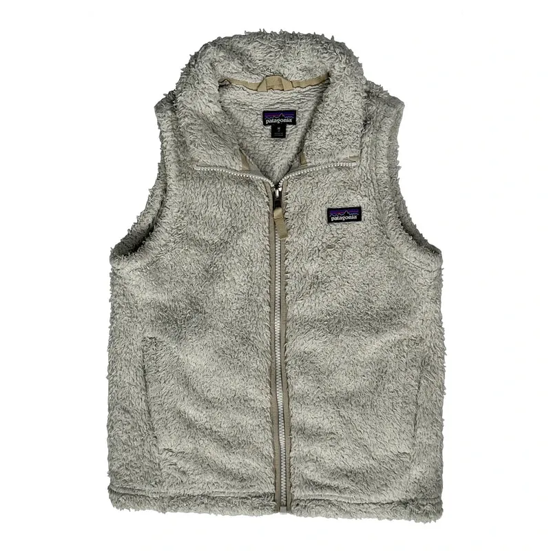 Age 10 Patagonia Fleece Gilet - Medium Grey Polyester