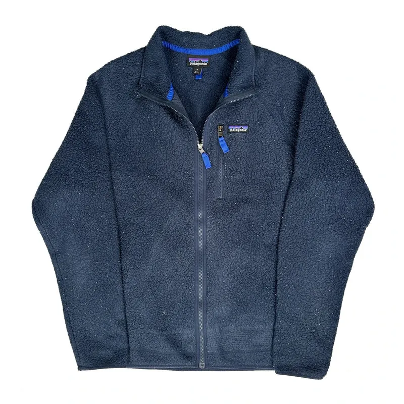 Patagonia Fleece Jacket - XL Navy Polyester