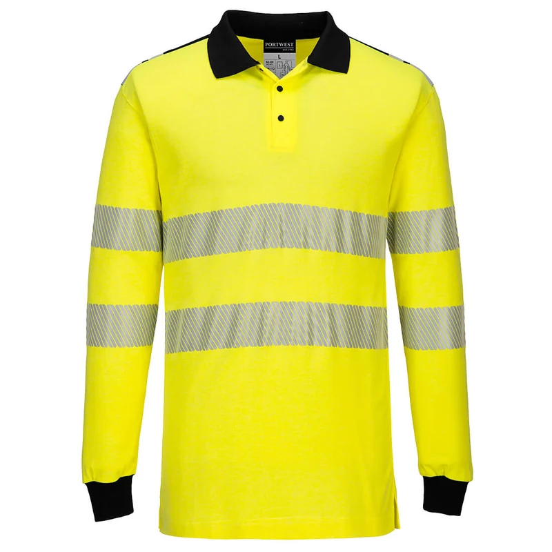 Portwest PW3 Vlamvertragend Hi-Vis Polo Shirt FR702