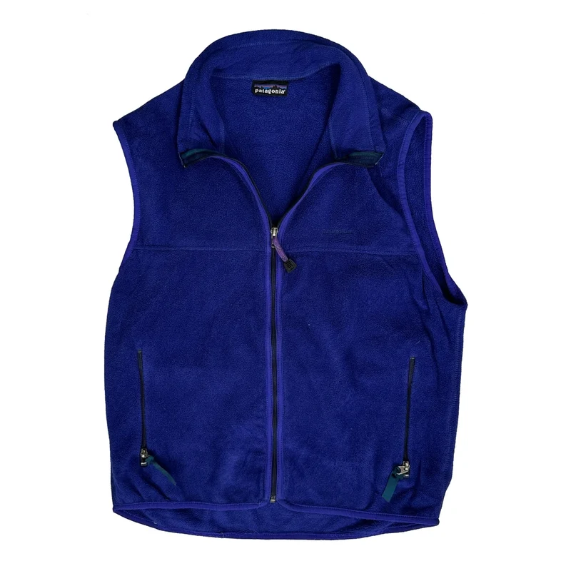 Patagonia Gilet - Medium Blue Polyester