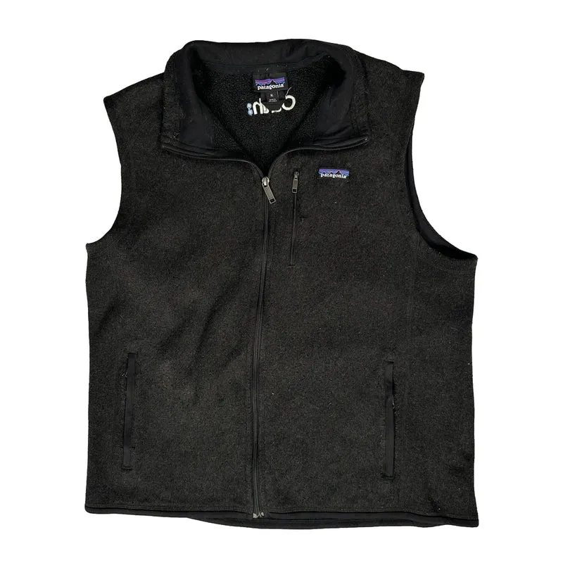 Oath Logo On Back Patagonia Gilet - XL Black Polyester