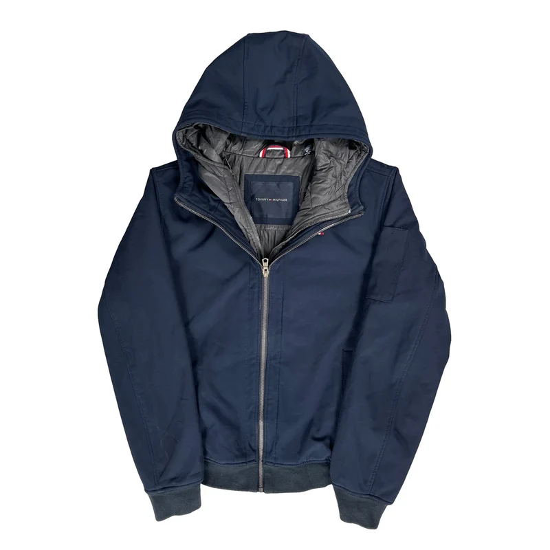 Tommy Hilfiger Jacket - Medium Navy Polyester